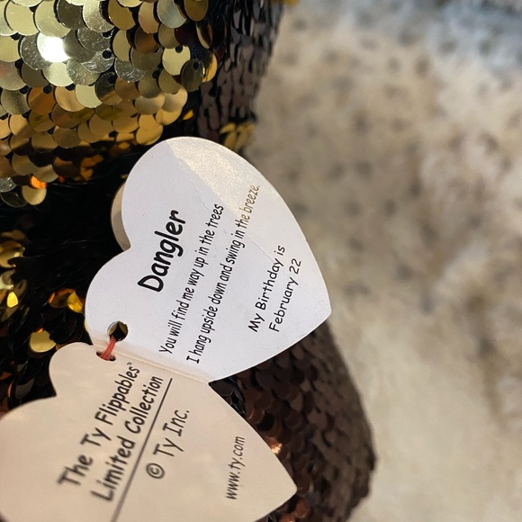 🦥 Ty Flippables Dangler Sloth Stuffed Plush - Picture 8 of 13